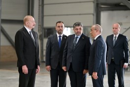 President Ilham Aliyev attended opening of paper and hygiene products manufacturing facility in Garadagh district