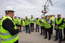 CICA conference participants familiarize themselves with activities of Baku Port - PHOTO 