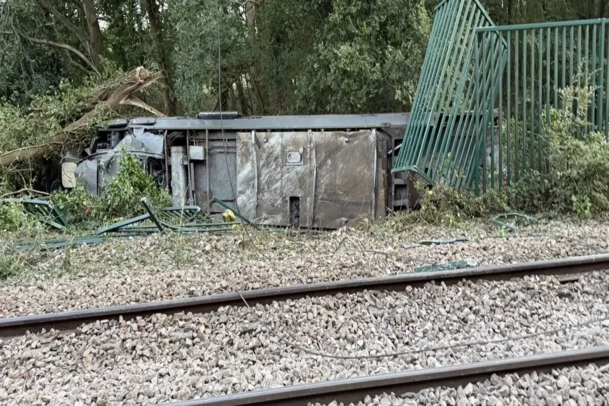 Passenger train derails in northern France injuring at least 44 people including one seriously