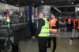 Foreign diplomats visit Istisu mineral water plant