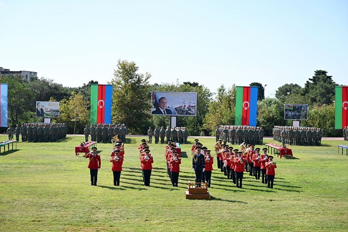 Oath-Taking Ceremony held at the Heydar Aliyev Military Institute - VIDEO 