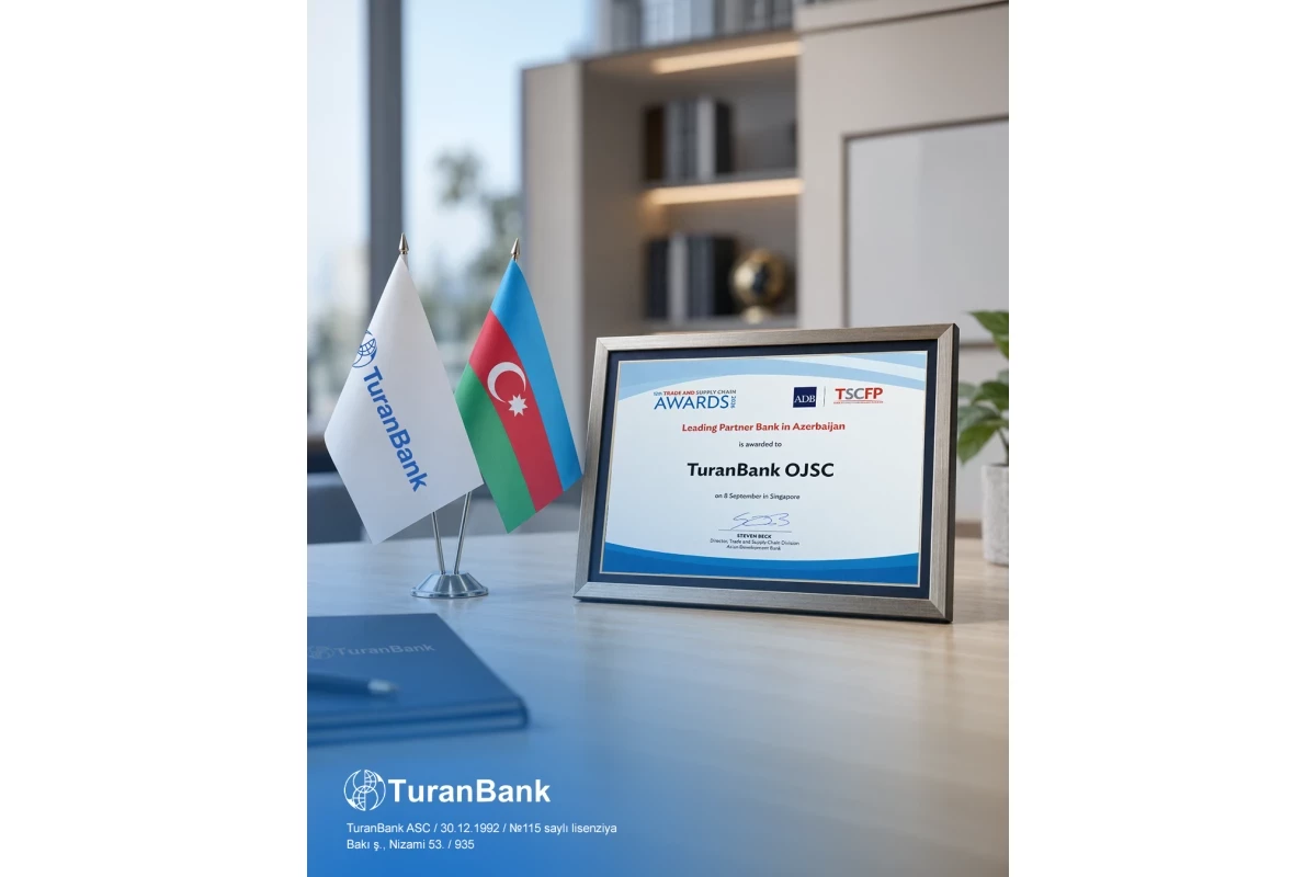 TuranBank honored with prestigious international recognition as Azerbaijan’s leading partner bank