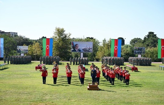 Oath-Taking Ceremony held at the Heydar Aliyev Military Institute - VIDEO 