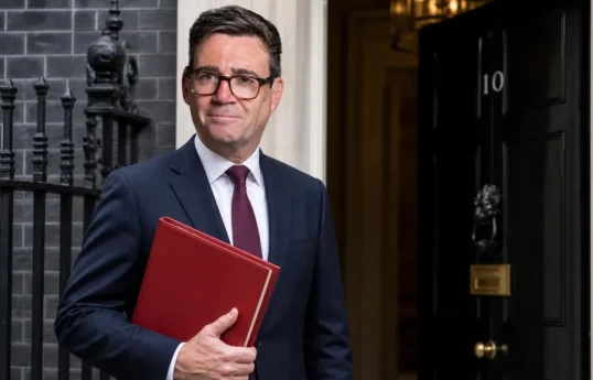 UK Prime Minister Andy Burnham