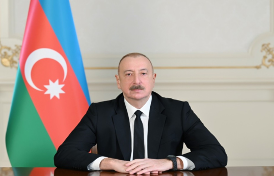 President of the Republic of Azerbaijan Ilham Aliyev
