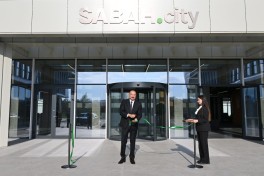 President Ilham Aliyev attends opening of first phase of SABAH.city innovation campus - PHOTO 