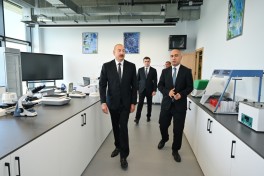 President Ilham Aliyev attends opening of first phase of SABAH.city innovation campus - PHOTO 