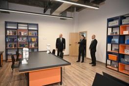President Ilham Aliyev attends opening of first phase of SABAH.city innovation campus - PHOTO 