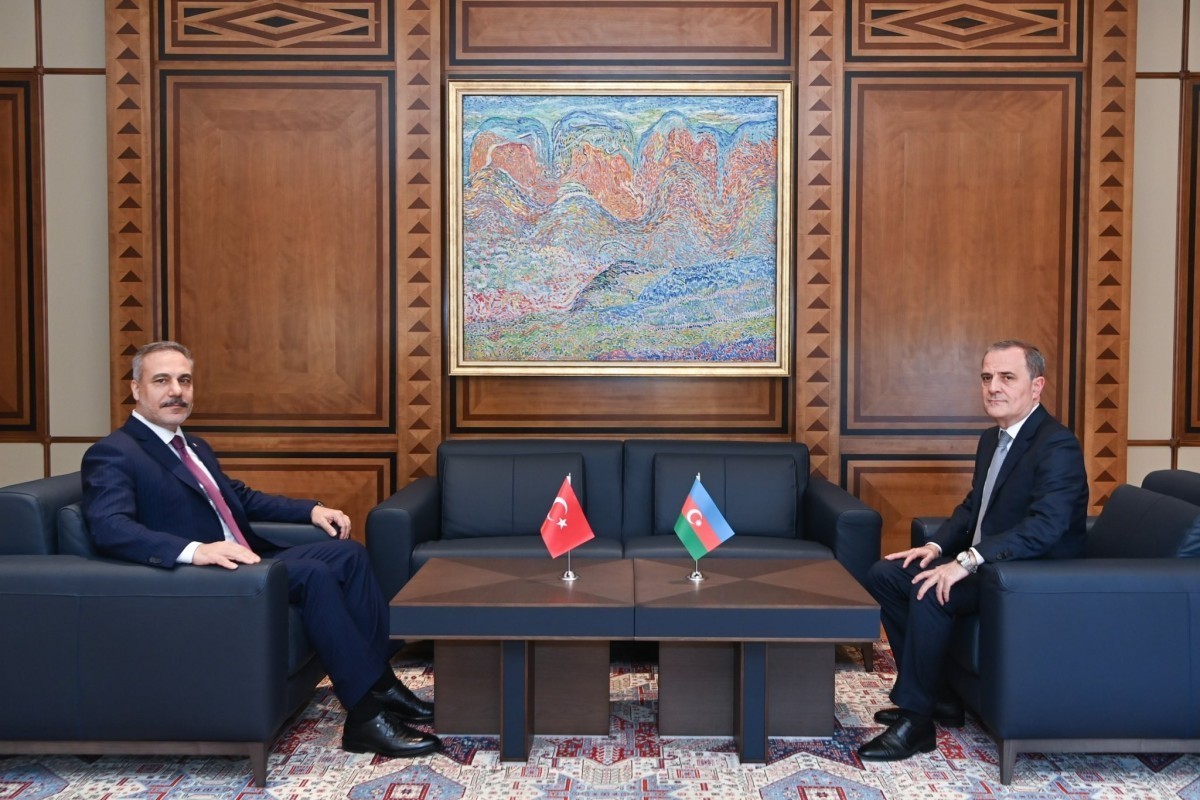Minister of Foreign Affairs of Türkiye Hakan Fidan, Jeyhun Bayramov, Azerbaijani Foreign Minister