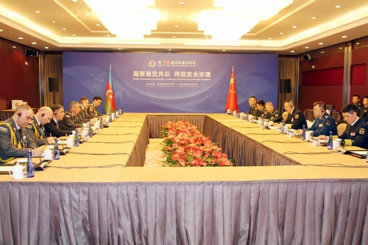 Azerbaijan Minister of Defense is on working visit to China