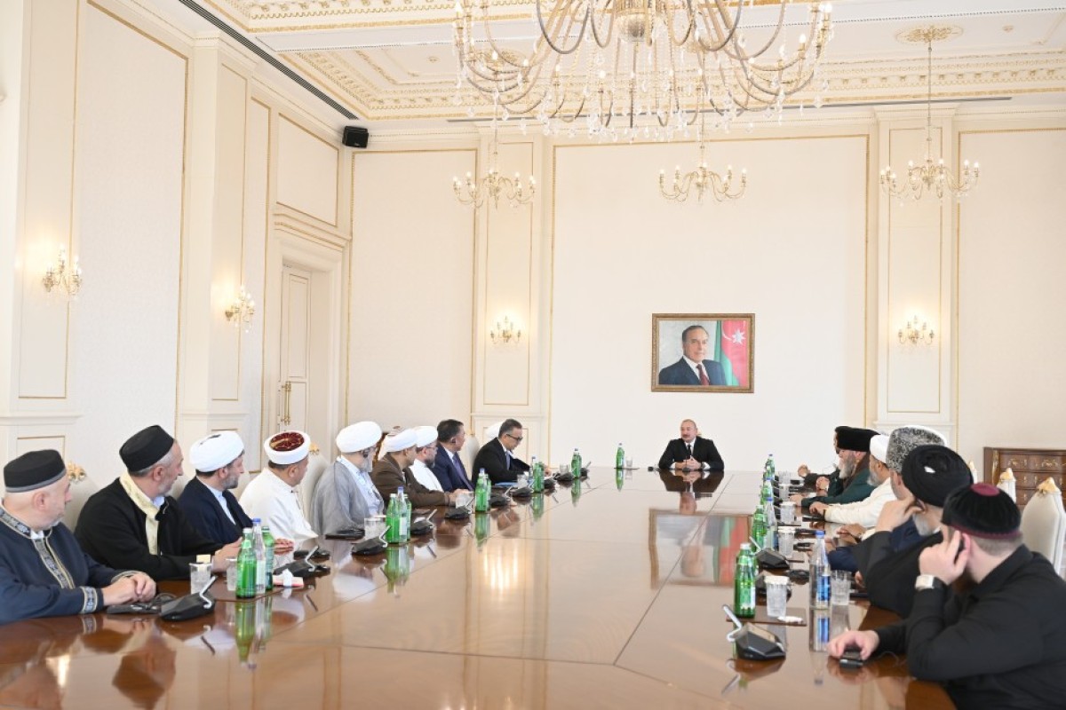President of Azerbaijan: Council of Europe effectively supported the occupation