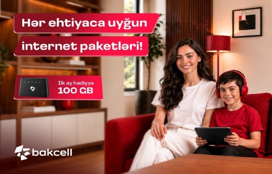 Buy a Wi-Fi modem from Bakcell and get your first subscription free