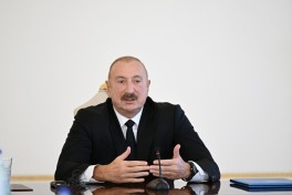 President Ilham Aliyev received participants of international conferences held in Baku