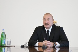 President Ilham Aliyev received participants of international conferences held in Baku