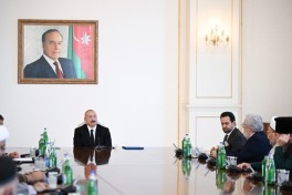 President Ilham Aliyev received participants of international conferences held in Baku