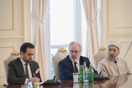 President Ilham Aliyev received participants of international conferences held in Baku