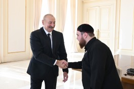 President Ilham Aliyev received participants of international conferences held in Baku