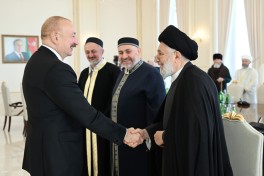 President Ilham Aliyev received participants of international conferences held in Baku