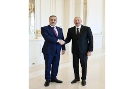 President Ilham Aliyev received Minister of Foreign Affairs of Türkiye