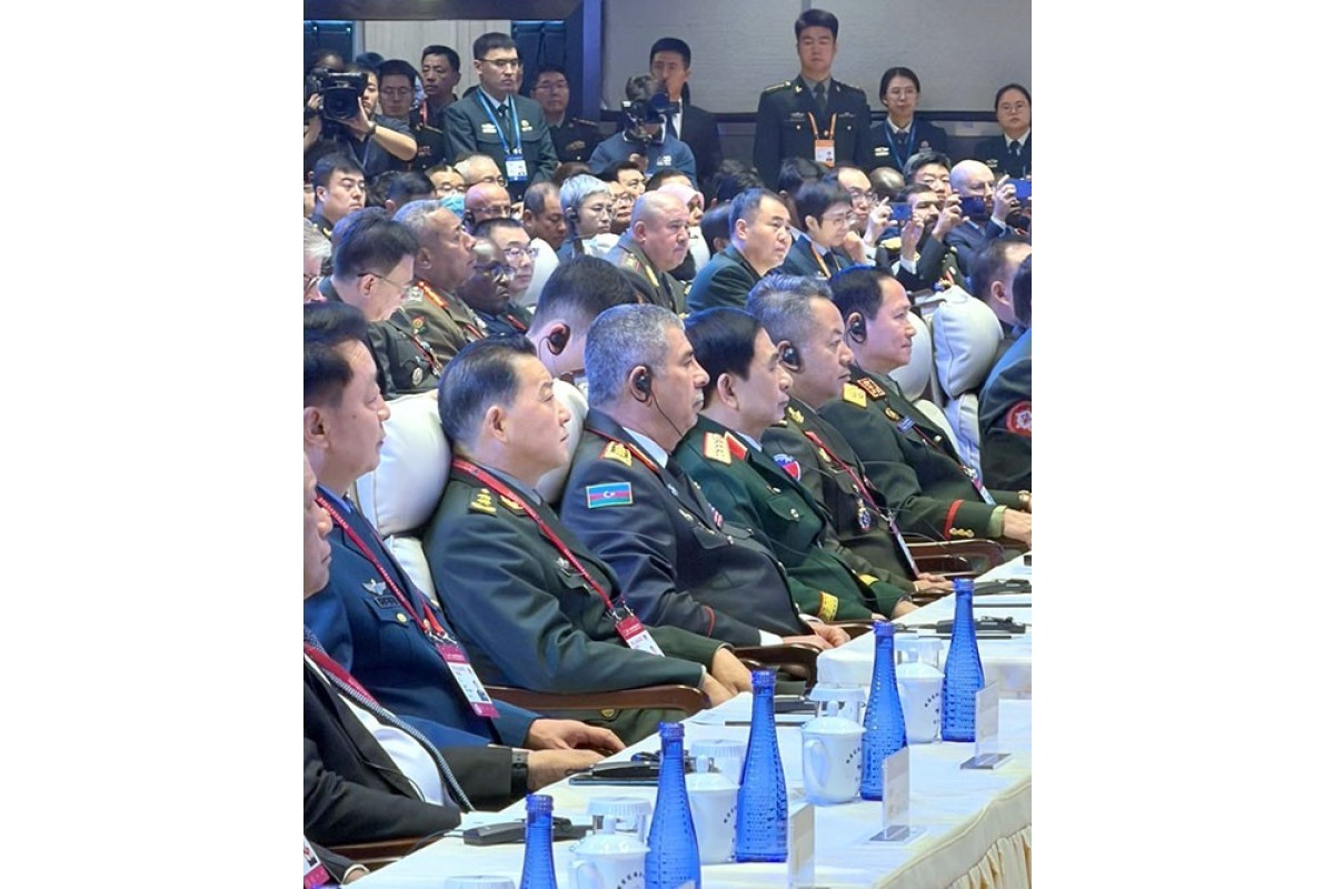 Azerbaijan Minister of Defense participates in the 13th Beijing Xiangshan Forum