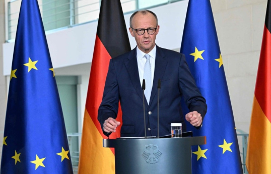 German Chancellor Friedrich Merz