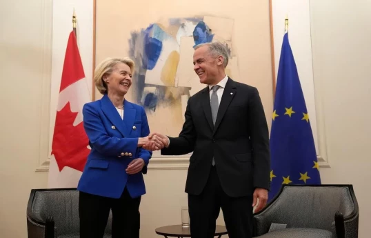 EU opens door for Canada to become its first associate member, von der Leyen says