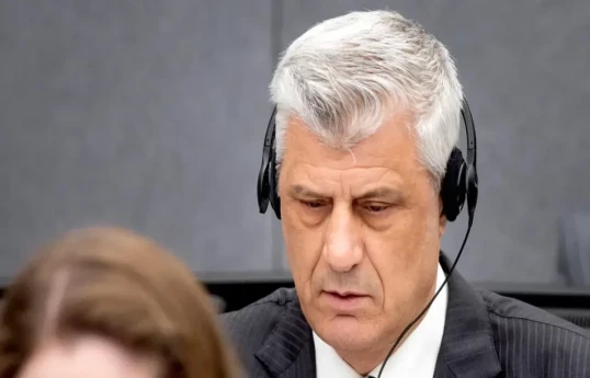 Former Kosovo President Hashim Thaci