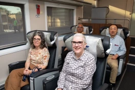ADB Board of Directors members visit Azerbaijan Railways during trip to Azerbaijan