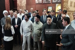 Participants of conference dedicated to Seyid Yahya Bakuvi visit Khojaly Memorial Complex - PHOTO 