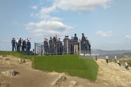 Participants of conference dedicated to Seyyid Yahya Bakuvi tour Shusha - PHOTO 