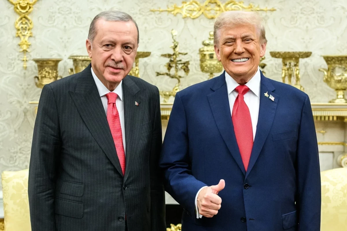 Turkish President Recep Tayyip Erdoğan and  US President Donald Trump