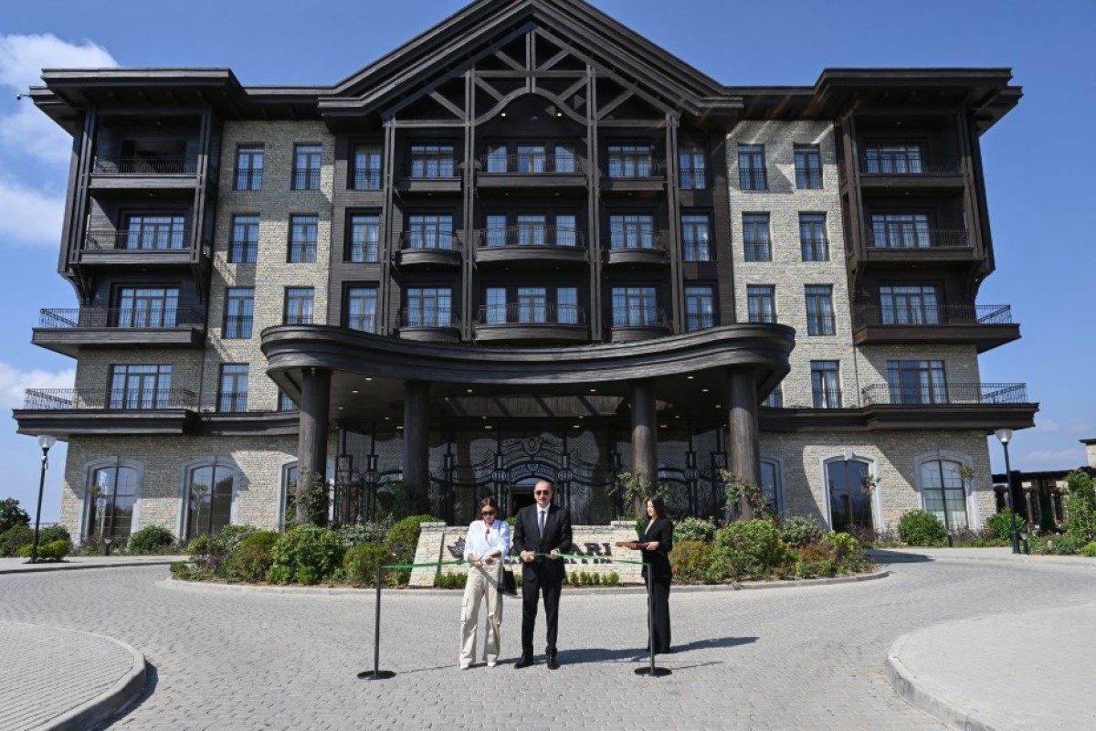President Ilham Aliyev attended inauguration of Meysari Grand Hotel & SPA complex in Shamakhi - <span class="red_color">UPDATED
