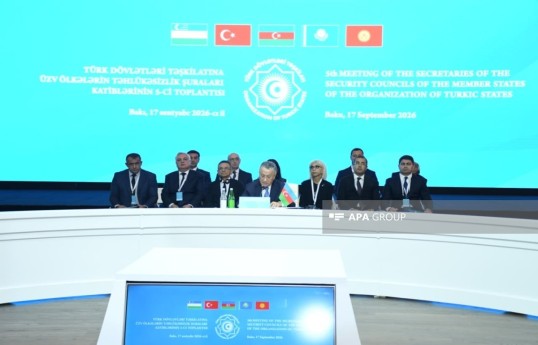 Baku hosts fifth meeting of OTS Security Council Secretaries - PHOTO 