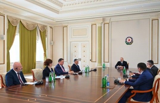 President Ilham Aliyev received heads of security bodies of OTS member states