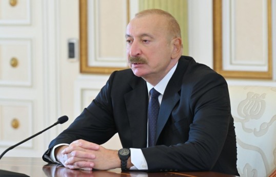 Ilham Aliyev, President of the Republic of Azerbaijan