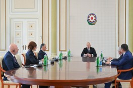 President Ilham Aliyev received heads of security bodies of OTS member states