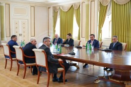 President Ilham Aliyev received heads of security bodies of OTS member states