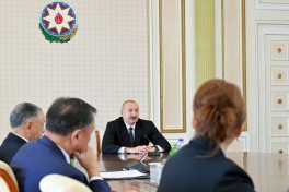 President Ilham Aliyev received heads of security bodies of OTS member states