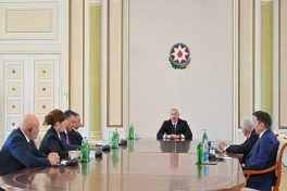 President Ilham Aliyev received heads of security bodies of OTS member states