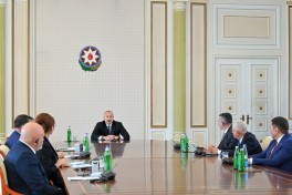 President Ilham Aliyev received heads of security bodies of OTS member states