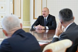 President Ilham Aliyev received heads of security bodies of OTS member states