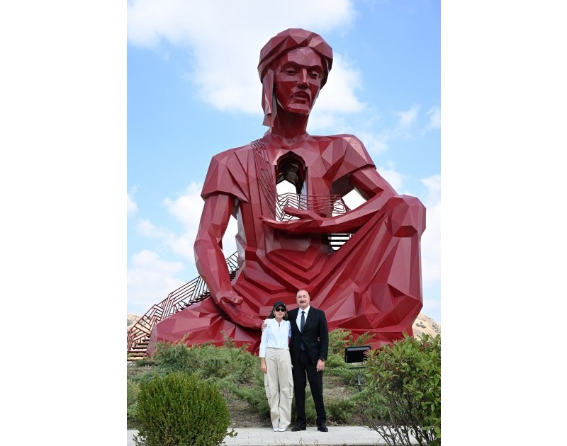 President Ilham Aliyev viewed Nasimi Gardens complex in Shamakhi-PHOTO 