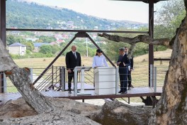 President Ilham Aliyev inspected conservation works at Pir Omar Sultan shrine in Shamakhi - UPDATED  - PHOTO 