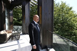 President Ilham Aliyev attended inauguration of Meysari Grand Hotel & SPA complex in Shamakhi - UPDATED  - PHOTO 