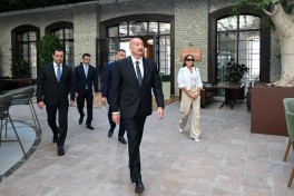 President Ilham Aliyev attended inauguration of Meysari Grand Hotel & SPA complex in Shamakhi - UPDATED  - PHOTO 