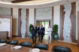 President Ilham Aliyev attended inauguration of Meysari Grand Hotel & SPA complex in Shamakhi - UPDATED  - PHOTO 