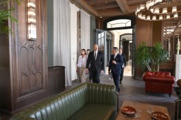 President Ilham Aliyev attended inauguration of Meysari Grand Hotel & SPA complex in Shamakhi - UPDATED  - PHOTO 