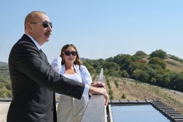 President Ilham Aliyev attended inauguration of Meysari Grand Hotel & SPA complex in Shamakhi - UPDATED  - PHOTO 