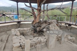 Department: Restoration works carried out at Pir Omar Sultan shrine with support of Heydar Aliyev Foundation - PHOTO 
