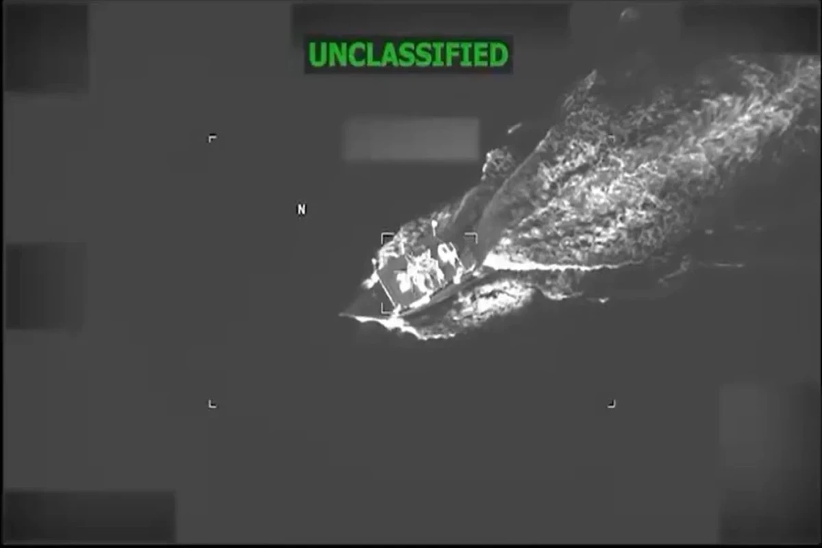 US military strikes suspected drug-smuggling boat in Caribbean, killing four – <span class="red_color">VIDEO